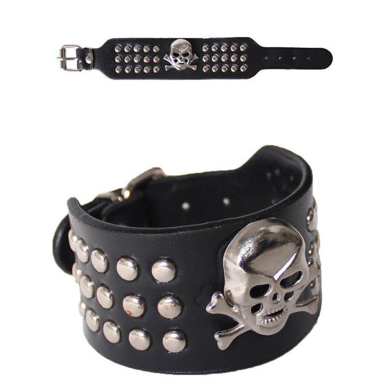 Skull Punk Wristband