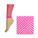 Load image into Gallery viewer, Adults Pink Fishnet Leggings - The Base Warehouse

