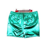 Load image into Gallery viewer, Green Metallic Shorts
