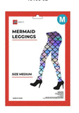 Load image into Gallery viewer, Adult Rainbow Mermaid Leggings - Medium - The Base Warehouse
