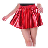 Load image into Gallery viewer, Womens Red Metallic Skirt - Small - The Base Warehouse
