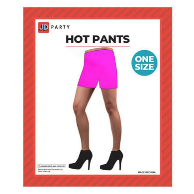 Womens Pink Hot Pants - The Base Warehouse