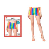 Load image into Gallery viewer, Adult Rainbow Stripe Shorts - The Base Warehouse
