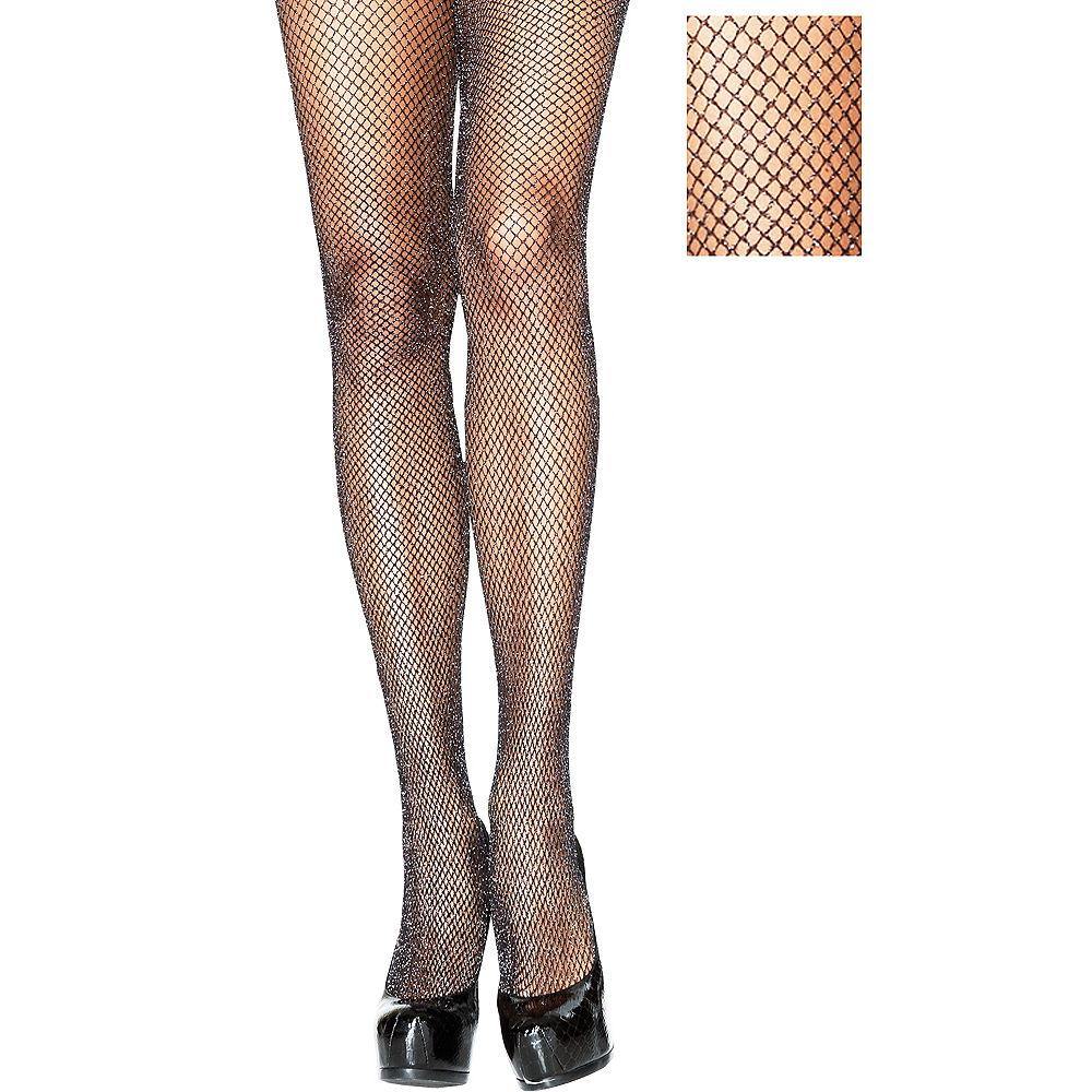 Black Fishnet Pantyhose