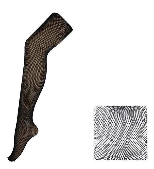 Womens Black Small Hole Fishnet Pantyhose - The Base Warehouse