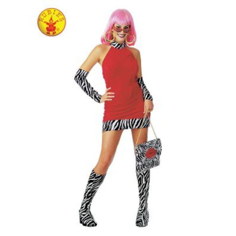 Womens Red Hot Mama Costume - S