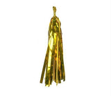Load image into Gallery viewer, Gold Metallic Tassels - The Base Warehouse
