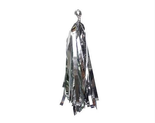 Silver Metallic Tassels - The Base Warehouse