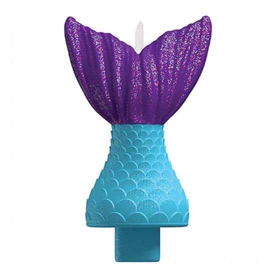 Mermaid Wishes Tail Candle - The Base Warehouse