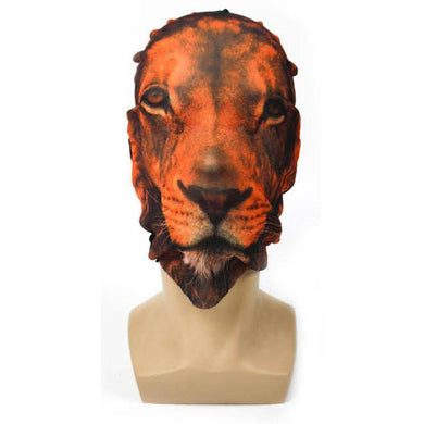 Lion Printed Face Mask - The Base Warehouse