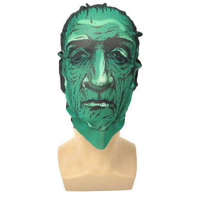 Green Zombie Man Printed Face Mask - The Base Warehouse