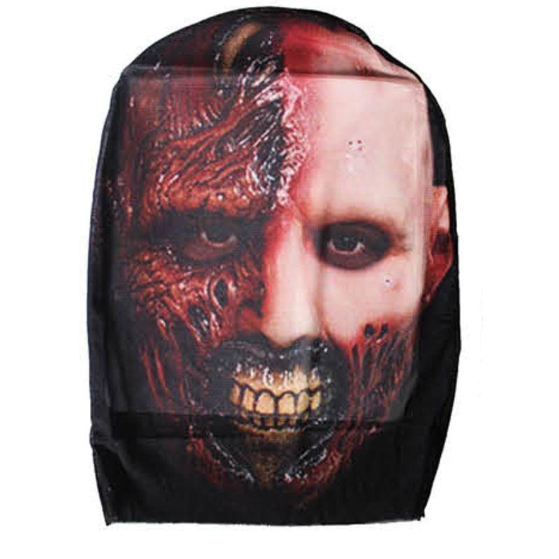 Burned Man Printed Face Mask - The Base Warehouse