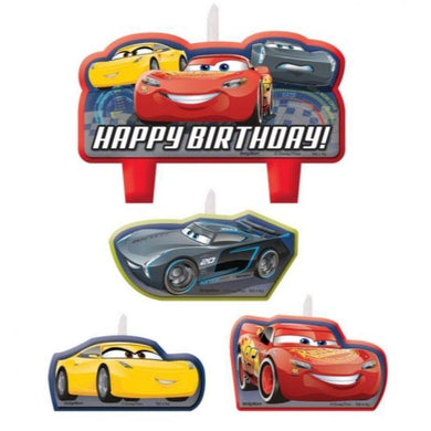 Cars 3 Birthday Candle Set - The Base Warehouse