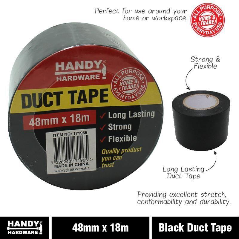 Black Duct Tape - 48mm x 10m