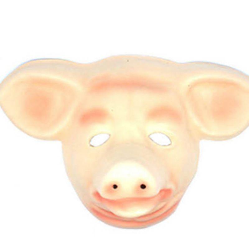 Full Face Animal Mask - Pig