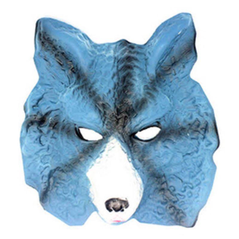 Full Face Animal Mask - Wolf