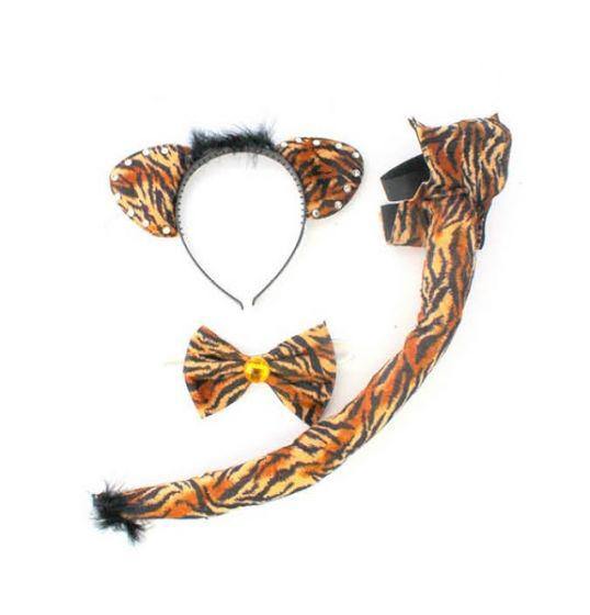 3 Pack Brown Tiger Deluxe Set