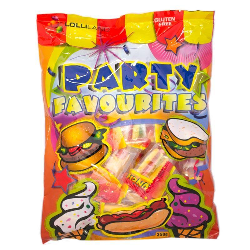 Gummi Party Favourites - 350g - The Base Warehouse