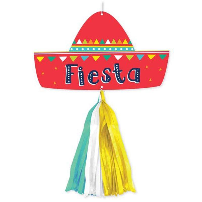 Mexican Fiesta Sign Hanging Decoration - The Base Warehouse