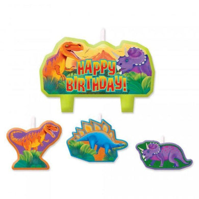 Prehistoric Party Birthday Candle Set - The Base Warehouse