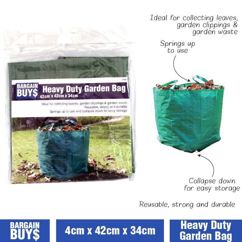 Heavy Duty Garden Bag - 4cm x 42cm x 34cm - The Base Warehouse