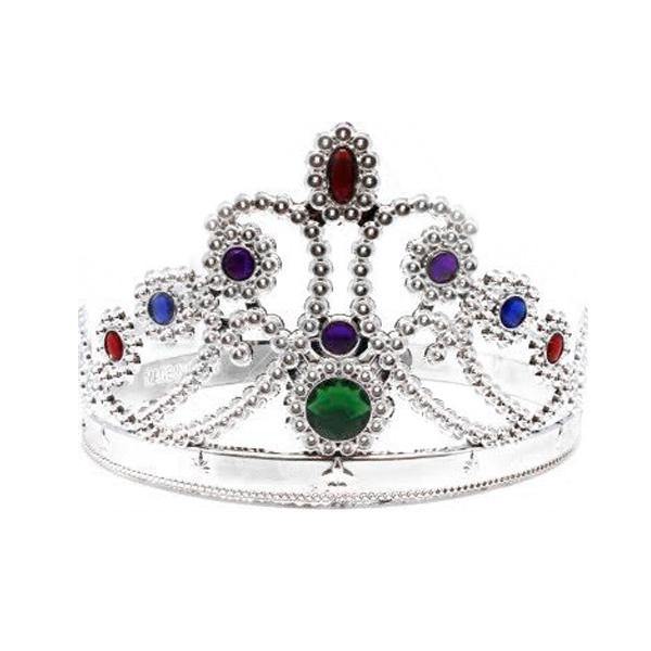 Large Silver Queen Crown