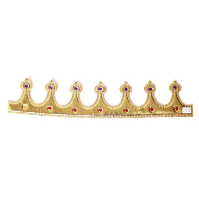Gold Fabric Crown - The Base Warehouse