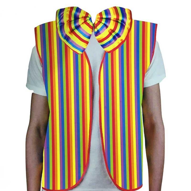 Rainbow Bow Tie & Vest Set