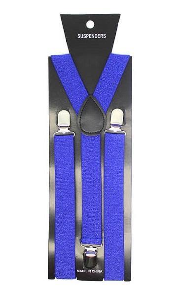 Blue Glitter Suspender