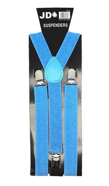 Light Blue Glitter Suspender