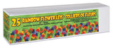 Load image into Gallery viewer, 25 Pack Luau Rainbow Flower Leis
