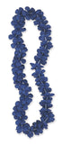 Load image into Gallery viewer, Royal Blue Luau Flower Lei - 106cm - The Base Warehouse
