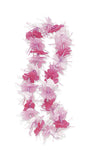 Load image into Gallery viewer, Pink &amp; White Luau Dazzle Lei - 84cm
