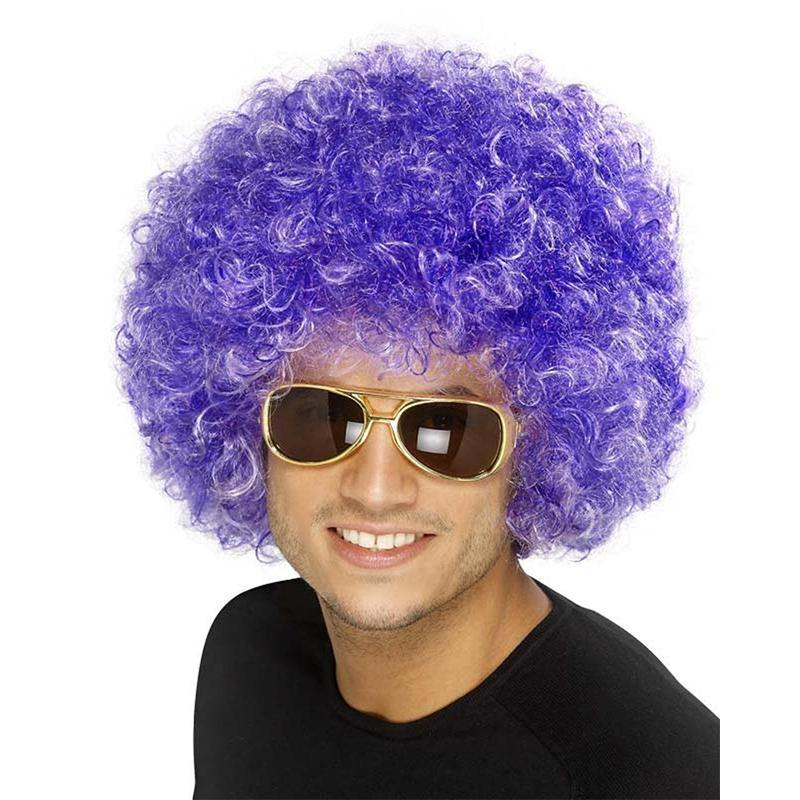 Purple Afro Wig