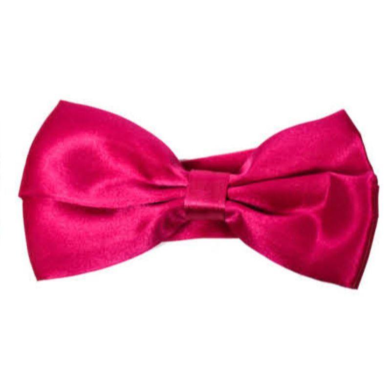 Large Hot Pink Bowtie
