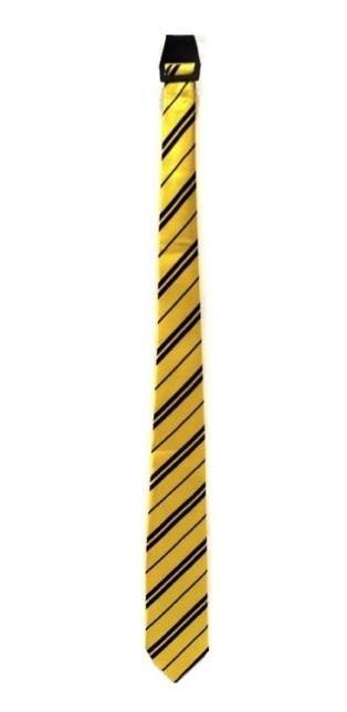 Long Yellow Tie with Stripe - The Base Warehouse