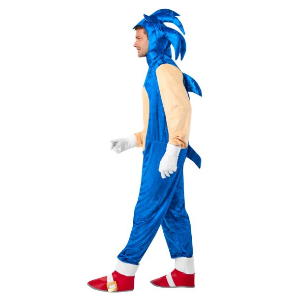 Adults Sonic The Hedgehog Costume - L