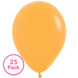 Load image into Gallery viewer, 25 Pack Fashion Mango Yellow Latex Balloons - 30cm
