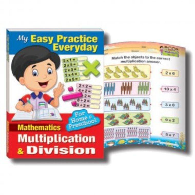 My Easy Practice Everyday Multiplication & Division Book - The Base Warehouse