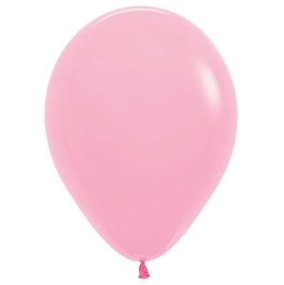 Sempertex 50 Pack Fashion Pink Latex Balloons - 12cm