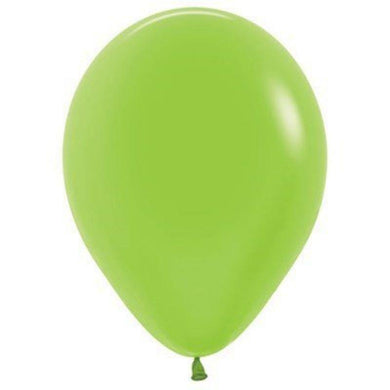 50 Pack Neon Green Sempertex Balloons - 12cm - The Base Warehouse
