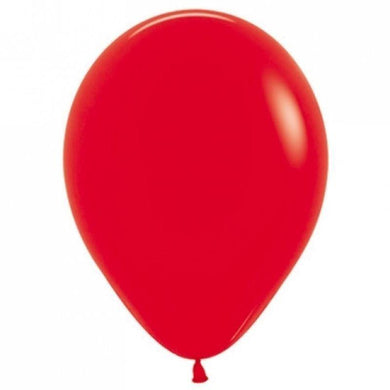 25 Pack Fashion Red Sempertex Balloons - 300mm - The Base Warehouse