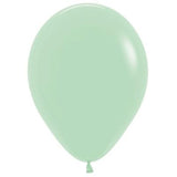 Load image into Gallery viewer, 25 Pack Fashion Pastel Green Latex Balloons - 30cm - The Base Warehouse
