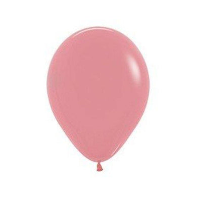 50 Pack Fashion Rosewood Latex Balloons - 12cm - The Base Warehouse
