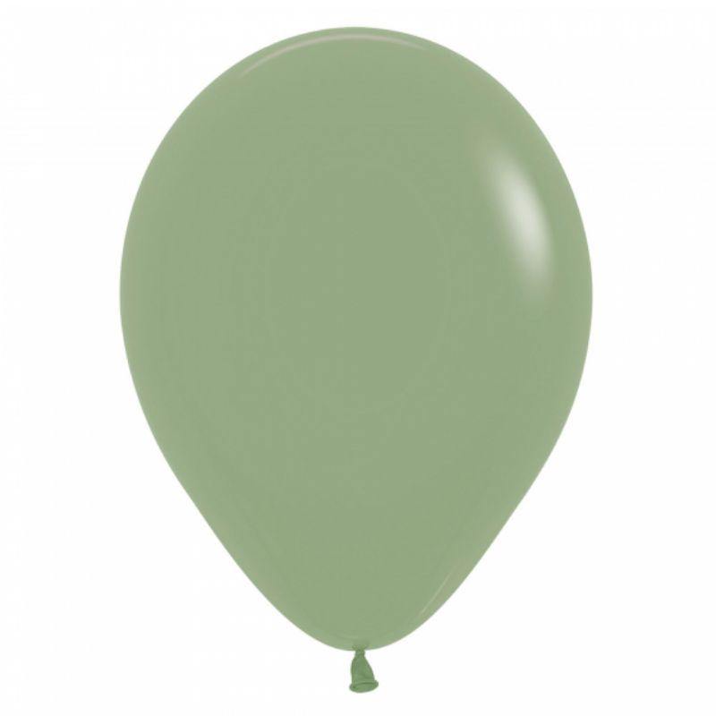 Sempertex 50 Pack Fashion Eucalyptus Latex Balloons - 12cm