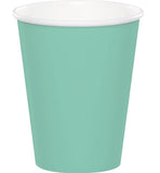 Load image into Gallery viewer, 24 Pack Fresh Mint Green Paper Cups - 266ml - The Base Warehouse
