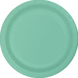 Load image into Gallery viewer, 24 Pack Fresh Mint Green Paper Lunch Plates - 18cm - The Base Warehouse
