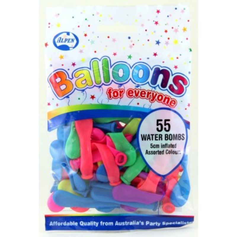55 Pack Waterbomb Balloons