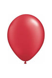 Load image into Gallery viewer, 20 Pack Metallic Red Latex Balloons - The Base Warehouse
