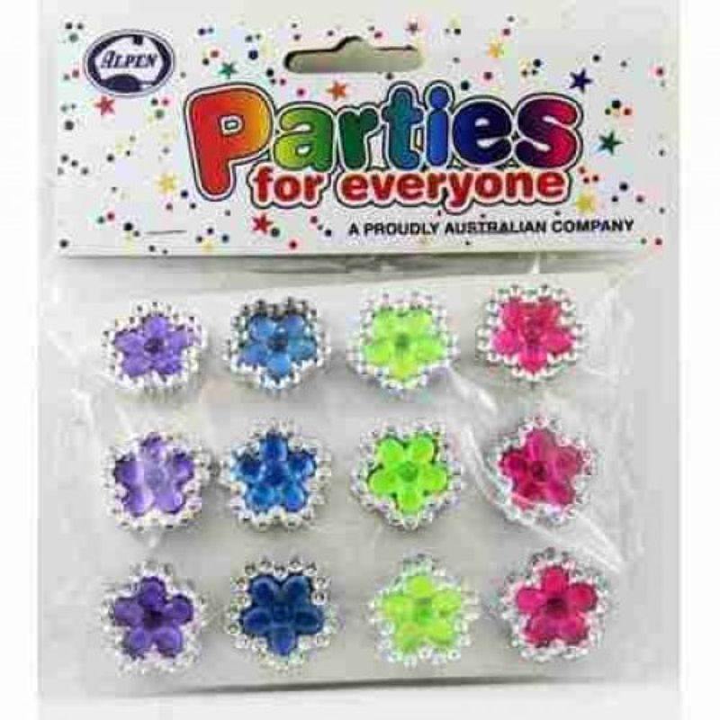 12 Pack Flower Rings - The Base Warehouse